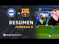Resumen de Deportivo Alavés vs FC Barcelona (1-1)