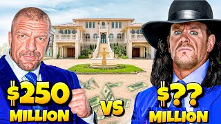 Triple H vs The Undertaker - Who is RICHER