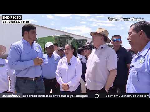 #EnVivoDCA | Inauguración de centro de acopio de Maíz en Petén