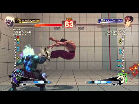 SSF4 AE Ver. 2012: Youhei-_- [Oni] vs. tarony [Fei Long] - PSN Ranked Match