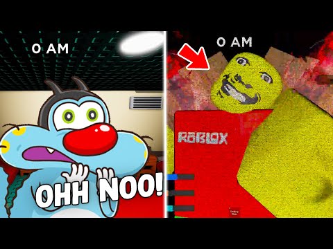 Oggy Plays ROBLOX WEIRD STRICT DAD JUMPSCARE...
