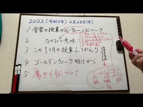 こども学科 【音楽教育】わたしの音楽授業はこれだ！4月を振り返って