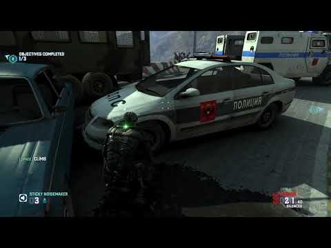 Blacklist Splinter cell Grim's Mission -2  Border Crossing - Ghost Perfectionist Solo Walkthrough