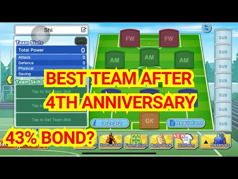 TEAM TERBAIK SETELAH 4TH ANNIV TERNYATA CUMAN 43% BOND! BISA PAKAI 3 KIPER! CAPTAIN TSUBASA DREAM TM