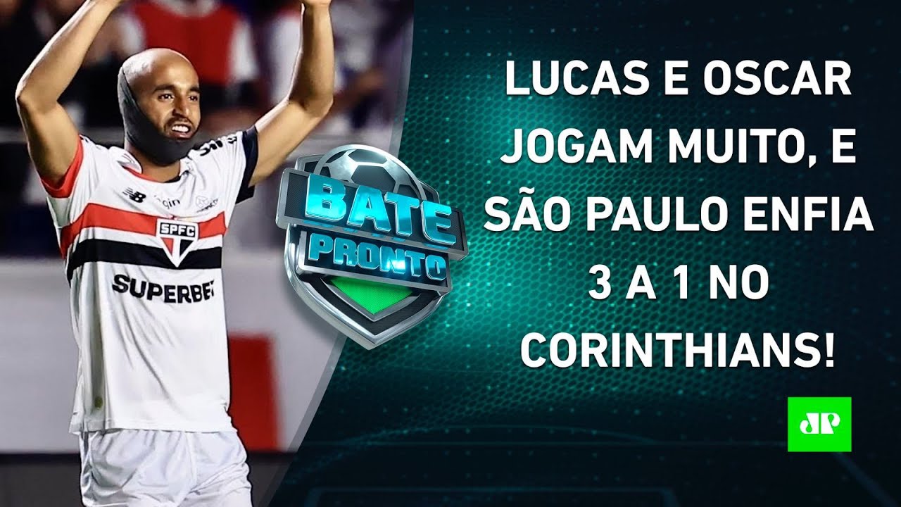 São Paulo VENCE Corinthians com SHOW de Lucas e Oscar; Diniz é DEMITIDO do Cruzeiro! | BATE-PRONTO