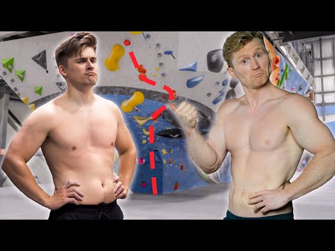 teaching Ludwig how to climb V9