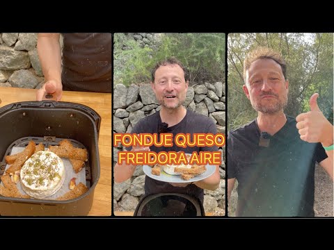 Fondue DE Queso EN LA Freidora DE Aire