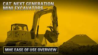 Ease of Use Technologies for Cat® Mini Excavators Overview (North America)