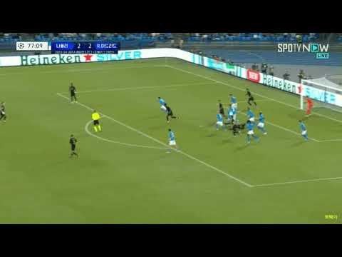 23/24 Champions league RealMadrid vs SSC Napoli  Fede Valverde Long shot GOAL!