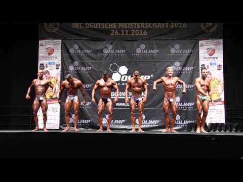 Finale Classic Bodybuilding 1 - Int. Deutsche Meisterschaft 2016