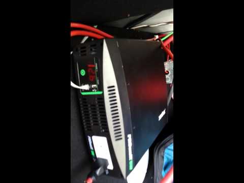 Xantrex 2000 pure SW inverter install on my toy hauler