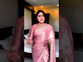 Sexy Satin Silky Saree Bhabi Aunty 4k
