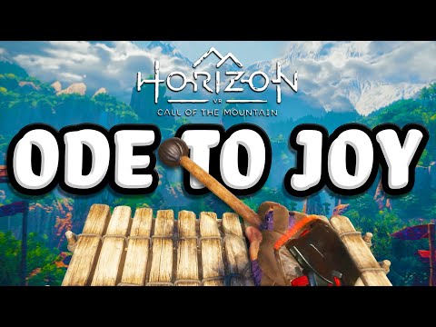 Ryas Plays Beethoven's Ode to Joy in Horizon Call of the Mountain