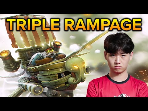 TRIPLE RAMPAGE by GOD KING GYRO+WISP vs EHOME