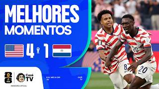 MELHORES MOMENTOS: ESTADOS UNIDOS 4 X 1 PARAGUAI | COPA DO MUNDO FIFA™ 2026 | 1ª RODADA