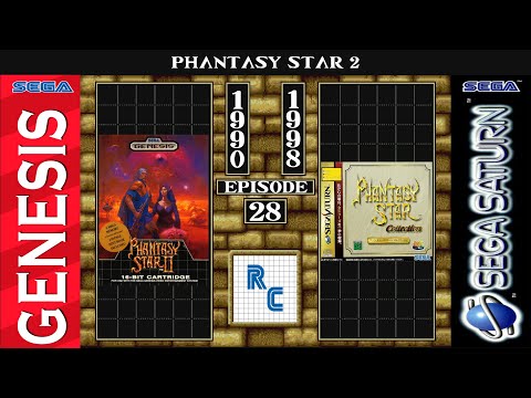 Sega Genesis Vs Sega Saturn - Phantasy Star 2