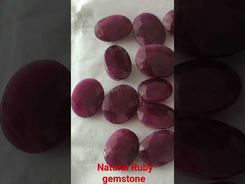 Natural Ruby Gemstone
