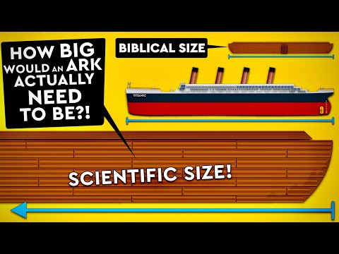 How Big would Noah's Ark ACTUALLY need to be?
