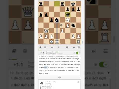 Chess: Quite a close match but one had to win in the end