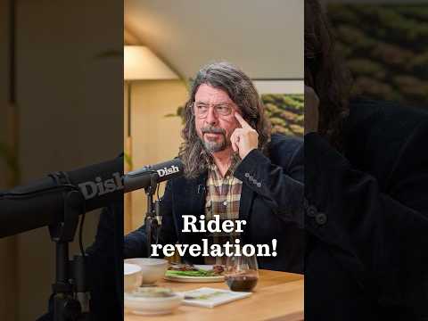 What's Dave Grohl’s dream hotel rider? | Dish Podcast