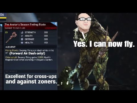 Injustice 2: The Avatar's Season Ending Blade (Swamp Thing's Legendary Gear)