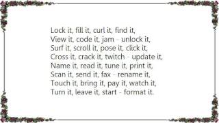 Daft Punk - Technologic Radio Edit Lyrics