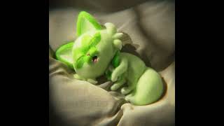 ポケモンのニャオハを3DCGで作ってみた #Shorts