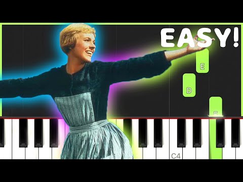 The Sound Of Music (The Hills Are Alive) - The Sound Of Music | EASY Piano Tutorial