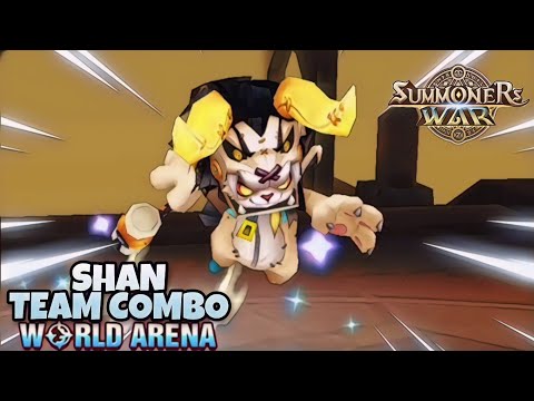 Shan Team Combo in World Arena - Summoners War