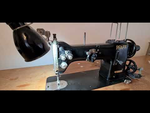 Pfaff 138 Oberfaden einfädeln  / Thread the upper thread