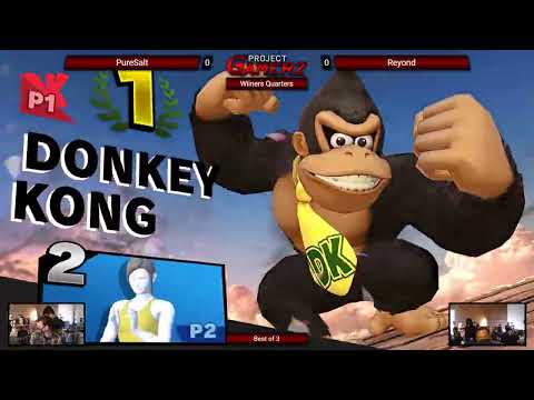 PureSalt(DK) Vs Reyond(Wii Fit Trainer): Project Gamerz #1 Winners Quarters