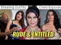 JACQUELINE FERNANDEZ CAUGHT STEALING OUTFIT THEN BEING RUDE