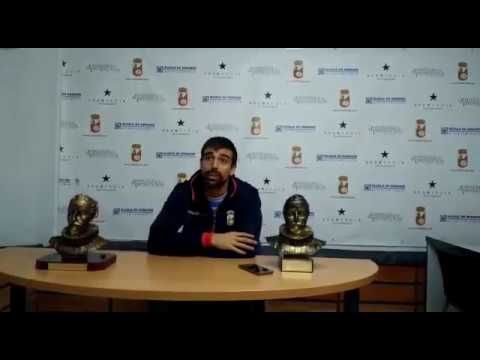 Ernesto Rueda de prensa 28 Enero 2018 post partido RSD Alcalá vs Rayo Vallecano B (1-1)