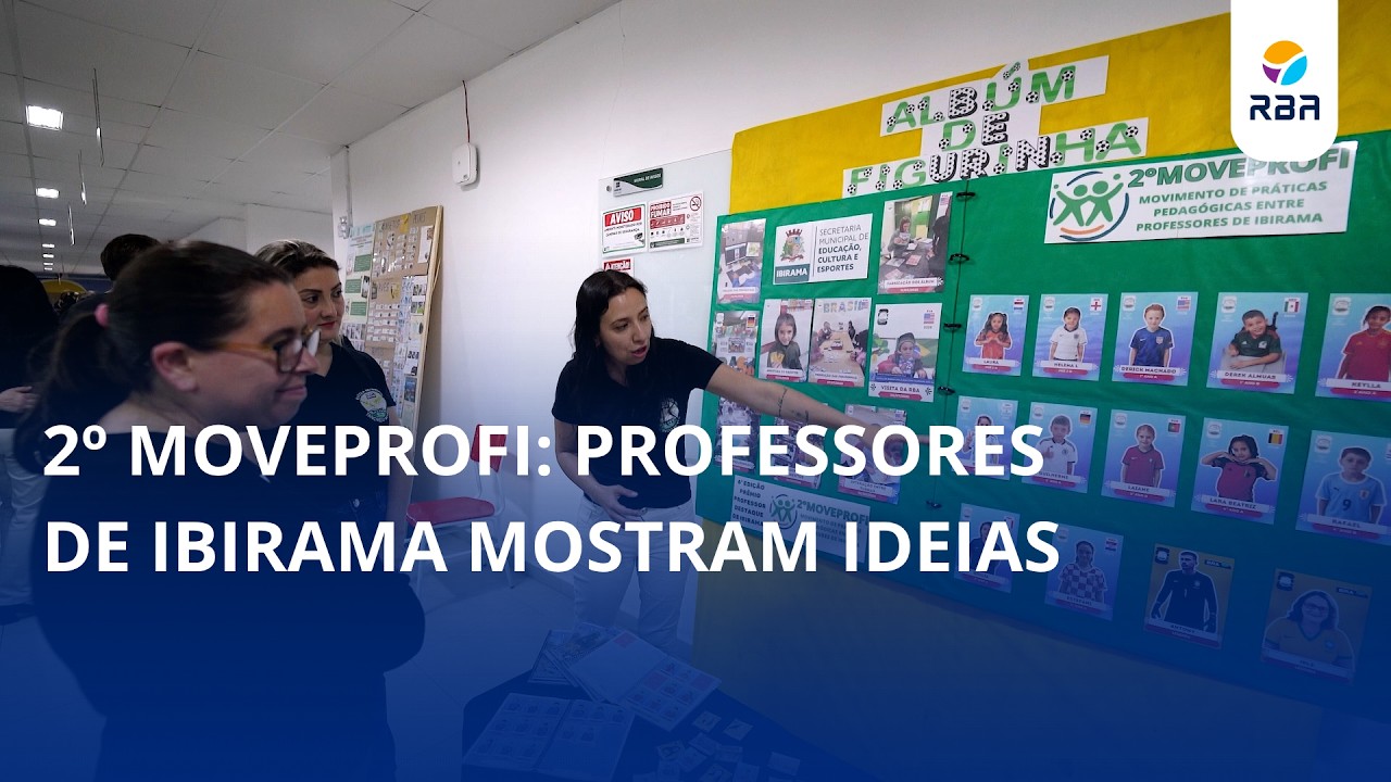 2º MOVEPROFI: professores de Ibirama mostram ideias