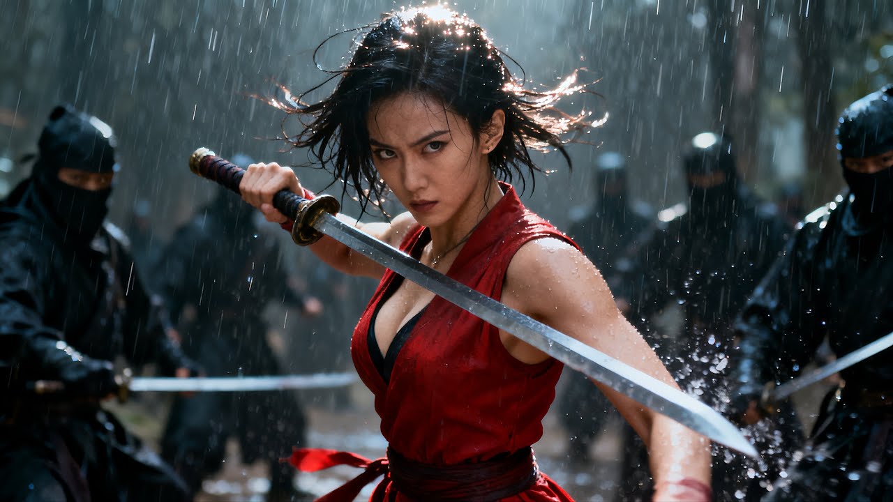 2025 latest action film! Superpowered girl avenges father, kills prince but sparks royal war