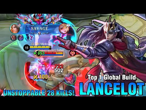 💀 LANCELOT 28 KILLS DOMINATION | UNSTOPPABLE ASSASSIN! 🔥