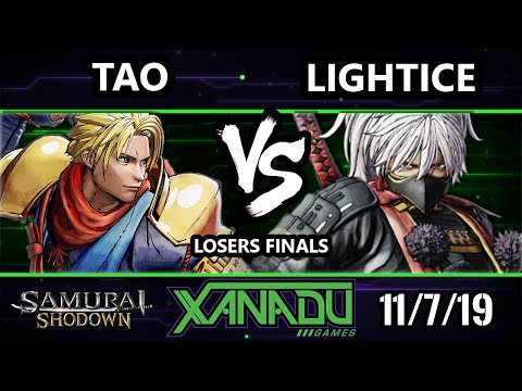 F@X 327 SamSho - Lightice (Yashamaru) Vs. Tao (Galford) Samurai Shodown Losers Finals