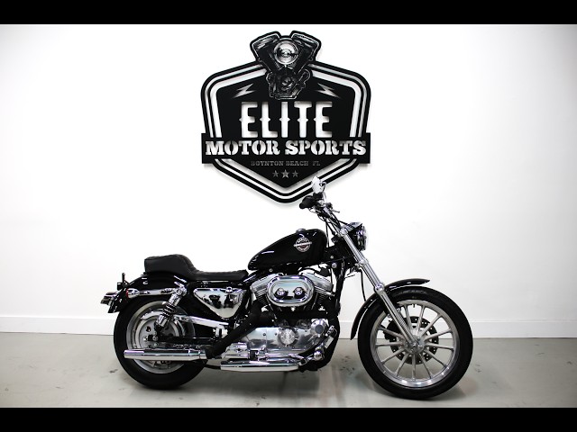 Buy Used 2002 HARLEY DAVIDSON SPORTSTER XLH883 CRUISER 2CYL. - - Elite Motor Sports located in Boynton Beach, Florida