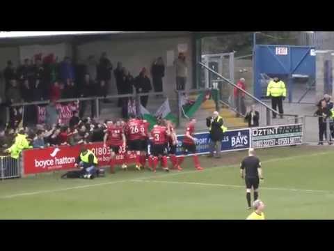 ONE STEP CLOSER TO WEMBLEY! Kieron Morris makes it 2 0