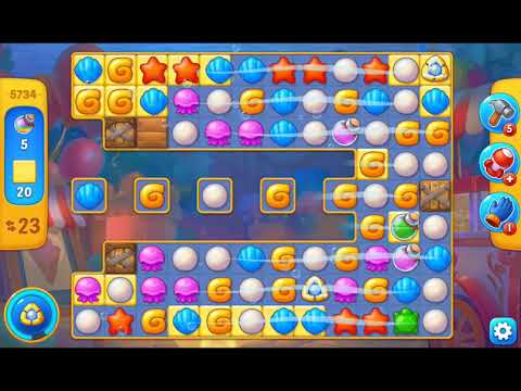Fishdom 2021 - Level 5734   #playrix #fishdom #gaming