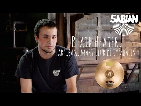 SABIAN : Portrait de Blair Heater, artisan, marteleur de cymbales (vidéo de la boite noire)