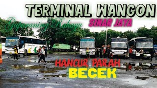 preview picture of video 'Terminal wangon didominasi bus sinjay'