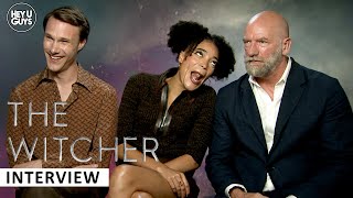 The Witcher S3 Volume 1 - Hugh Skinner, Cassie Clare & Graham McTavish on new faces & whipping boys video
