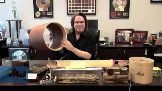 Video thumbnail for DW Classics Series Drums - John Good reveals Shell Construction by dw drums