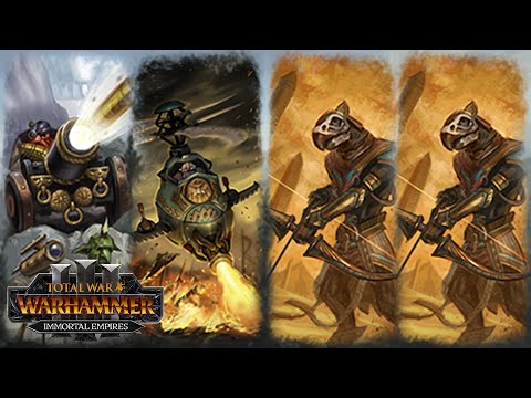 Guns vs Greatbows - Dwarfs vs Tomb Kings // Total War: WARHAMMER 3