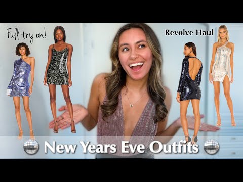New Year's Eve Outfits 2022 | Revolve Try On Haul 2022
