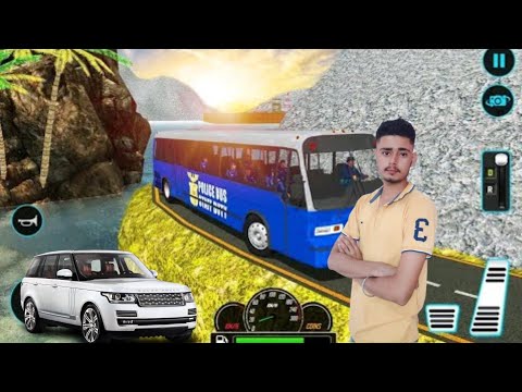 Us Police Bus Mountain Driving Simulator - Best Bus Driving Game | Android Driving AD