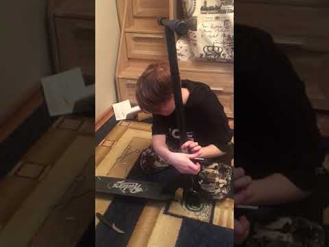 Собираем трюковой самокат RUSH ACTION