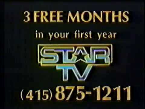 Star TV pay television 1981 commercial