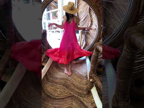 Anna Kosturova silk tiedye resortwear